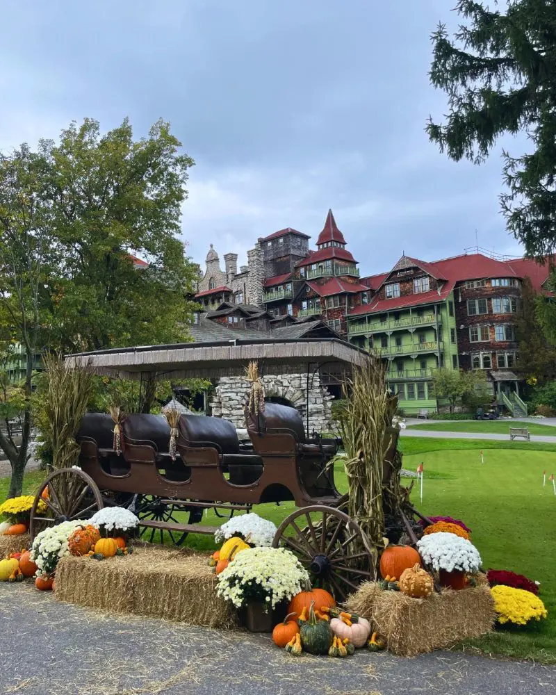 Beautiful space at Mohonk Mountain House.