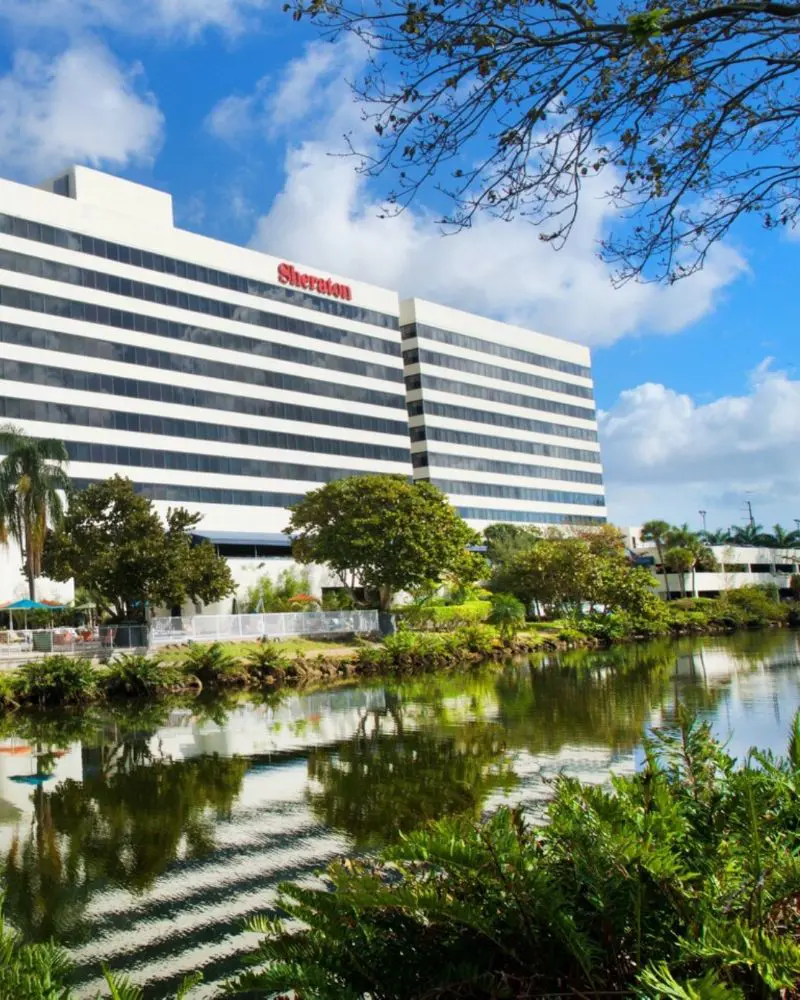 Sheraton Miami Airport Hotel and Executive Meeting Center has one of the coolest pool