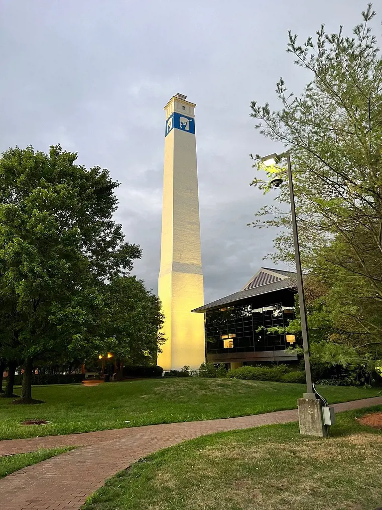 Have a glance of 187-foot tall beautifully standing Little Joe Tower. 