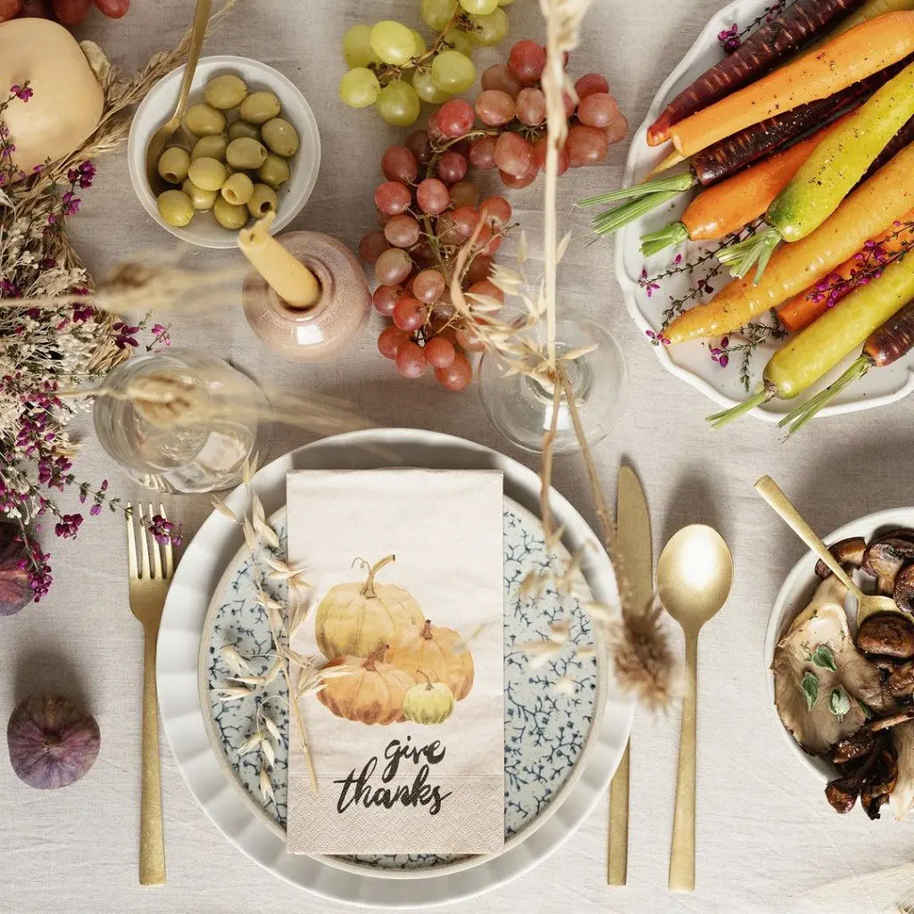 Thanksgiving festive meal at Nice Matin at The Lucerne Hotel