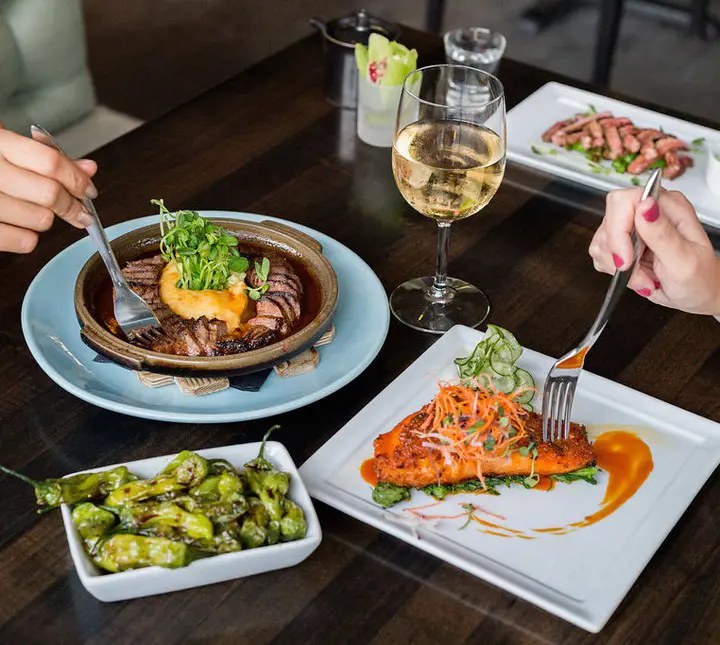 Grab a delicious mid-week meal together at Koi