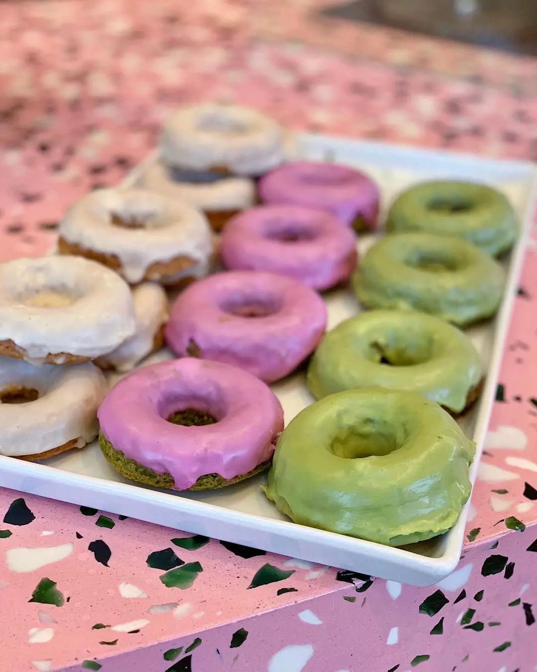 Delicious Gluten-Free, Vegan Matcha Donuts