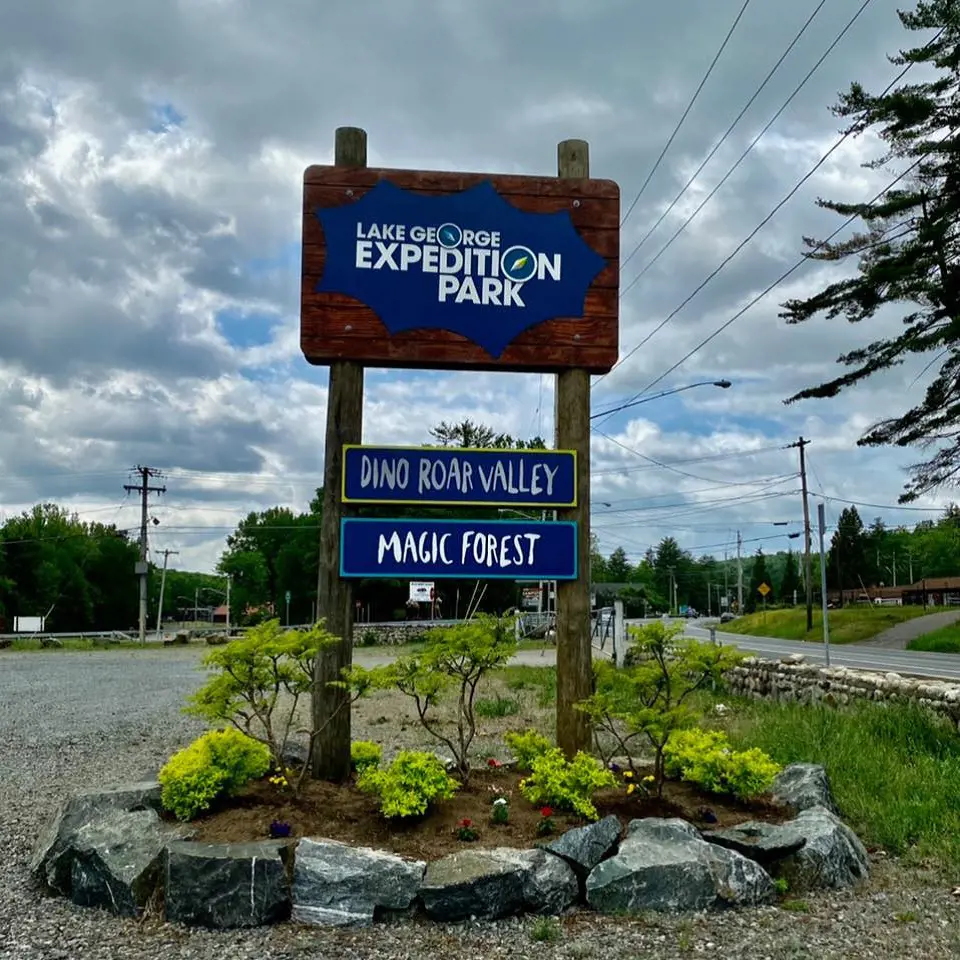 Image of Lake George Expedition Park board
