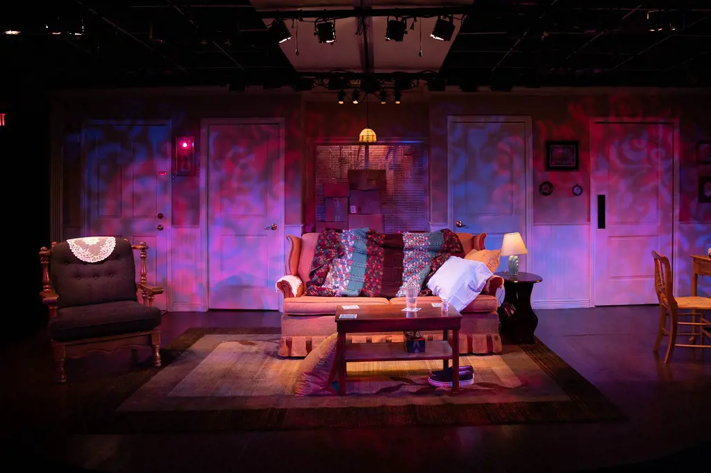 Drawing room's props at Lake George Dinner Theatre