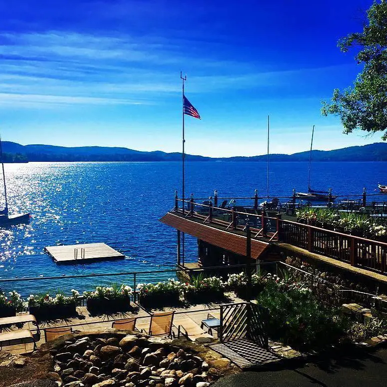 stunning view captured from Canoe Island Lodge (photo by @yelliee21)