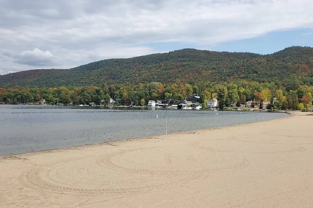 Stunning view of Million Dollar Beach surrounded by landscape
