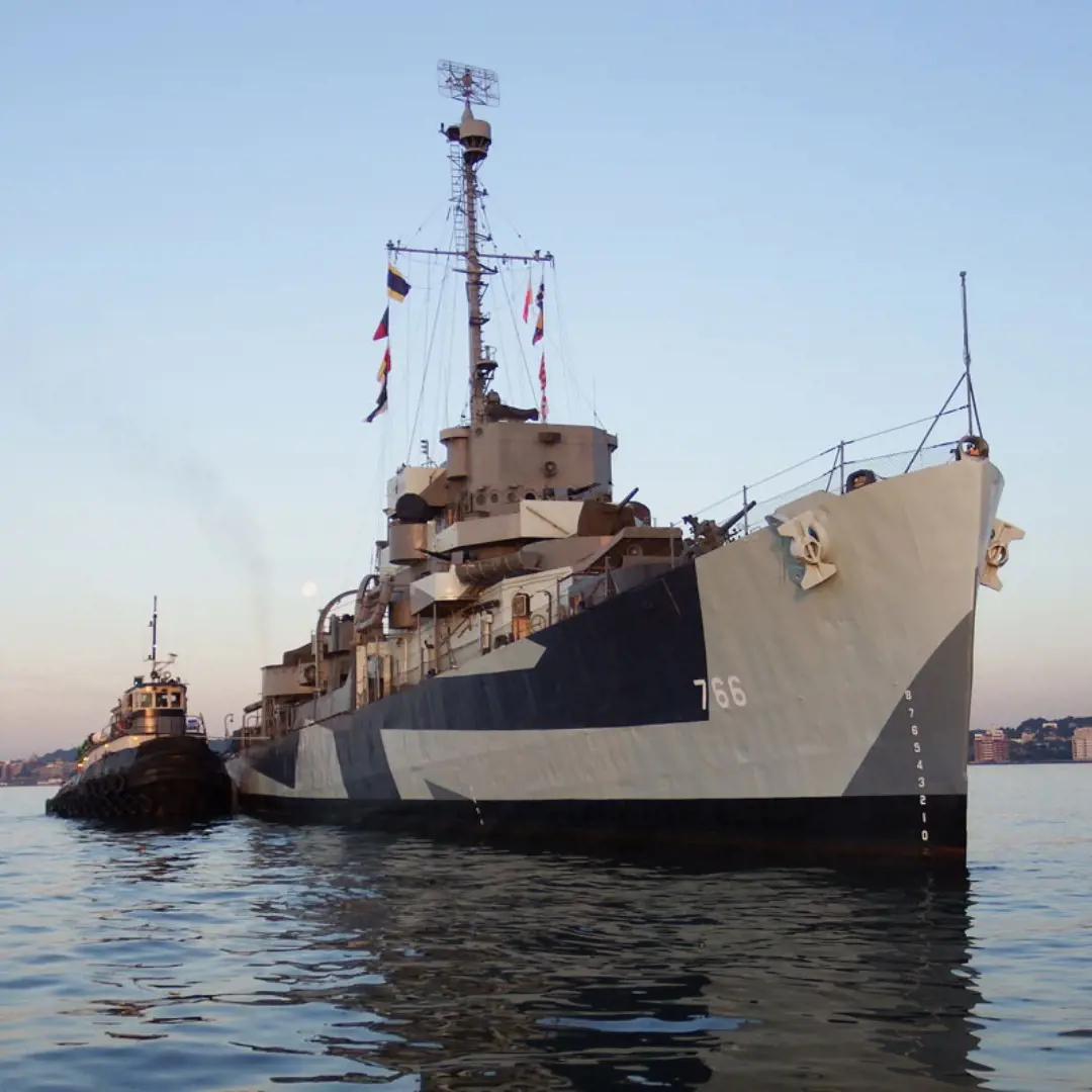 USS Slater DE-766, the last DE afloat in America.