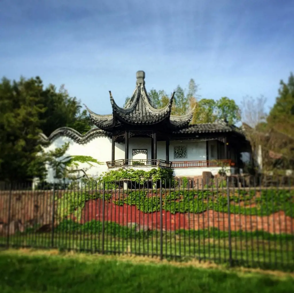 Outside view of Chinese Scholars' Garden