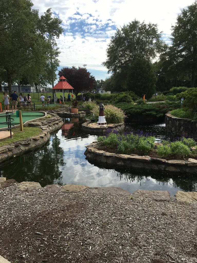 Inside Eisenhower Park