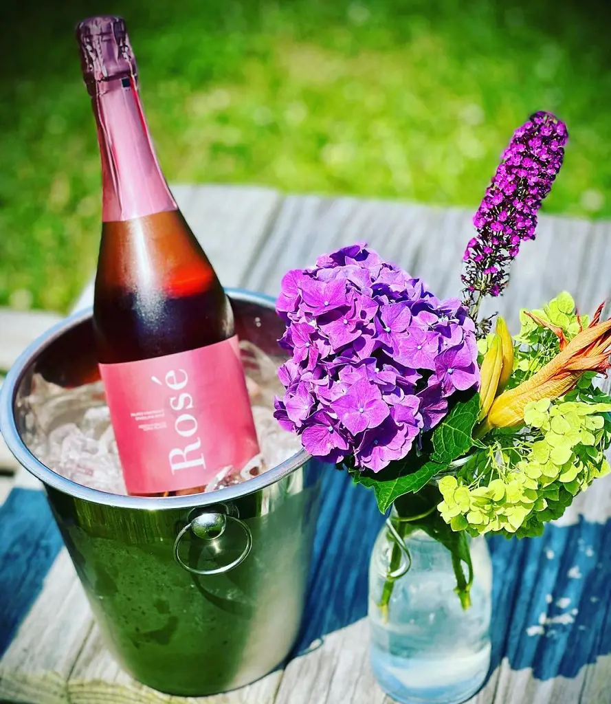 Palmer Vineyards introduced their new Sparkling Rise for the summer this year