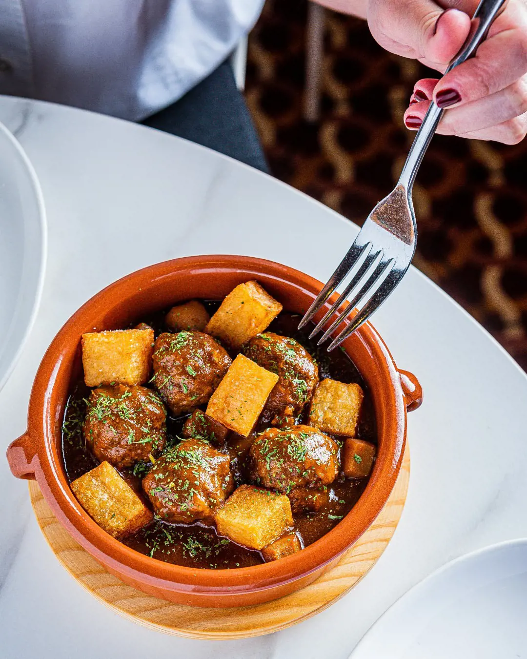 Delicious food at Little Spain Market. Photo By: Rey Lope