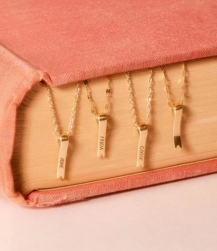 Customized Tiny Ribbon Charm by Jasmine, illustrator of Catbird