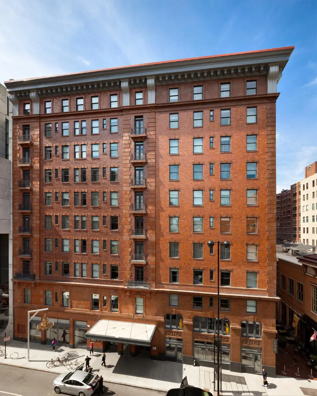 As it's name sound 21c Museum Hotel was constructed more than 100 years ago.
