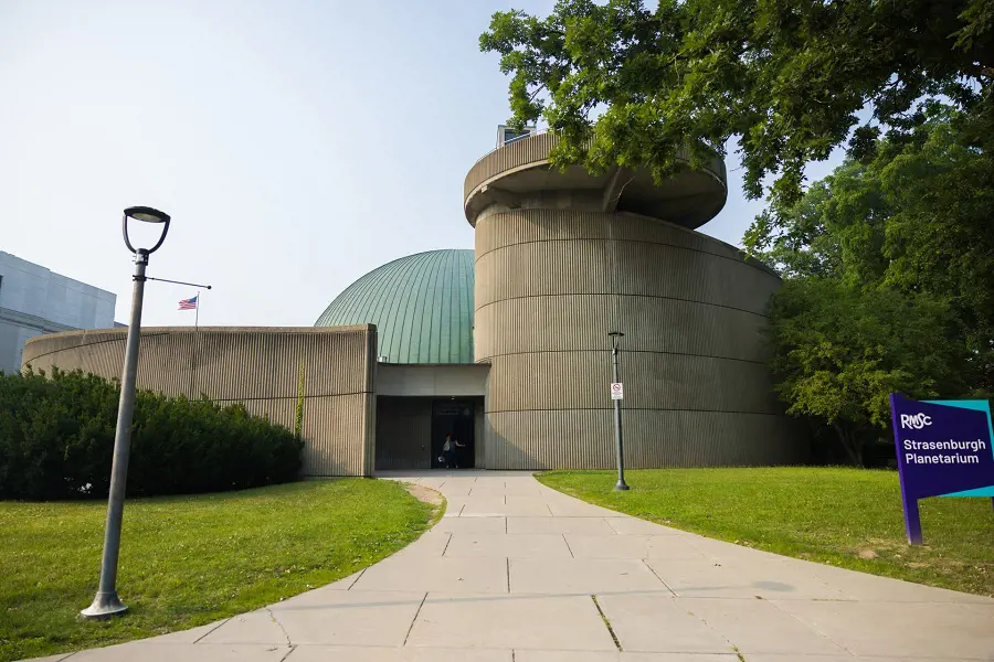 The exterior of RMSC Museum and Science Center.