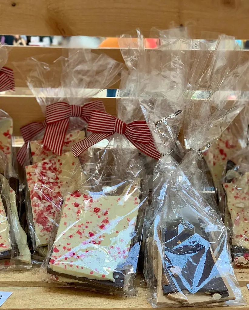 Fresh items offered during the Indoor Saratoga Farmers Market