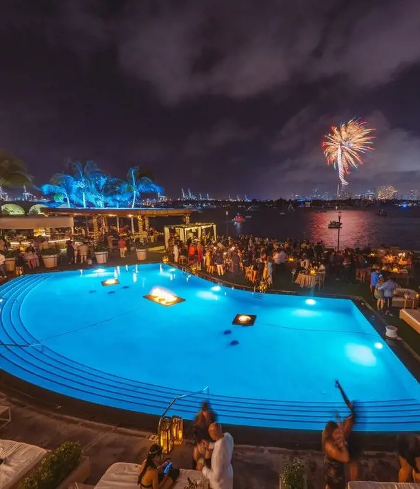 New Year Party 2023 at Mondrian South Beach.